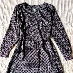 3/4 Sleeve Shift Swing Dress from LOFT